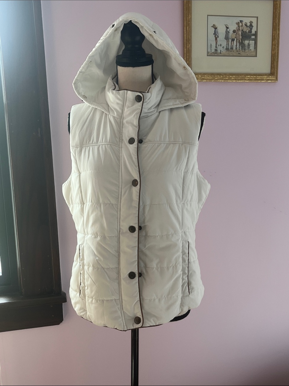 Girl’s Puffer Hooded Vest